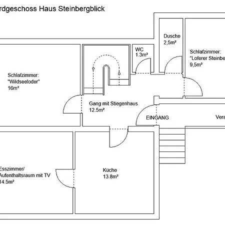 Ferienhaus Steinbergblick * Fieberbrunn